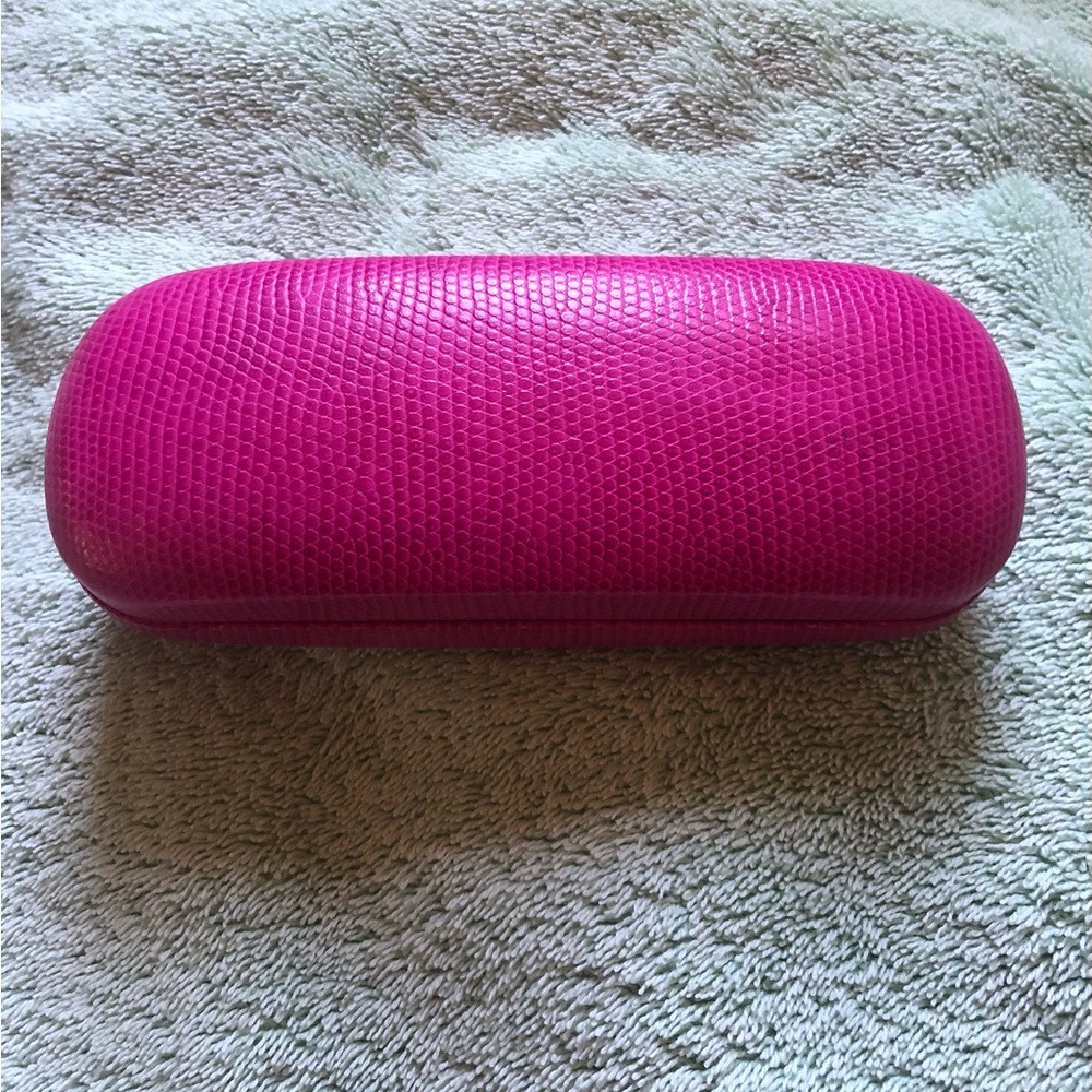 Lilly Pulitzer Vibrant Pink Glasses Case - Picture 3 of 5